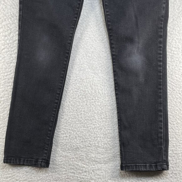Democracy Ankle Skinny Jeans Womens Size 4 Low Rise Denim Black Jeans 28x27 - Picture 3 of 13